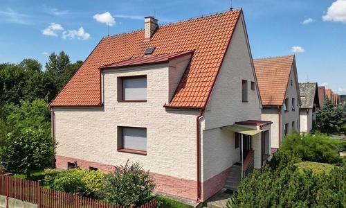 Fotografie realizací fasád pro rodinný dům